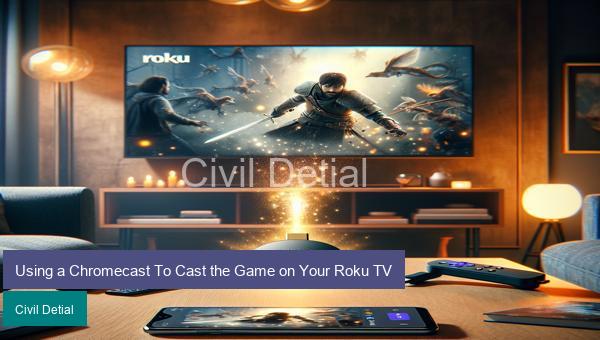 Using a Chromecast To Cast the Game on Your Roku TV