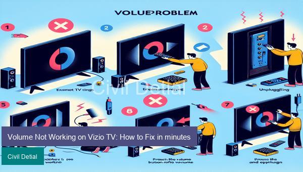 Volume Not Working on Vizio TV: How to Fix in minutes