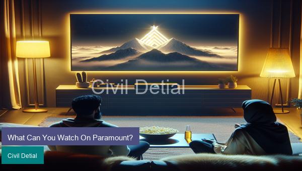 What Can You Watch On Paramount?