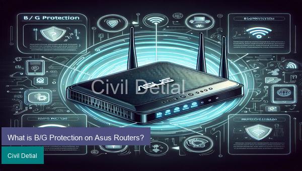 What is B/G Protection on Asus Routers?