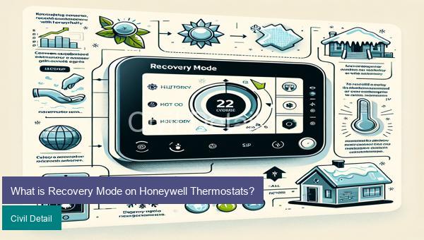 What is Recovery Mode on Honeywell Thermostats?