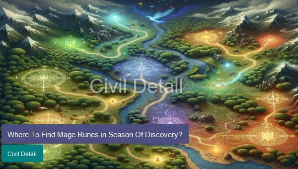 Where To Find Mage Runes in Season Of Discovery?
