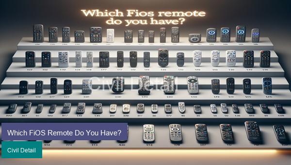 Which FiOS Remote Do You Have?