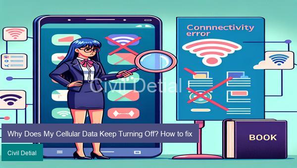 Why Does My Cellular Data Keep Turning Off? How to fix