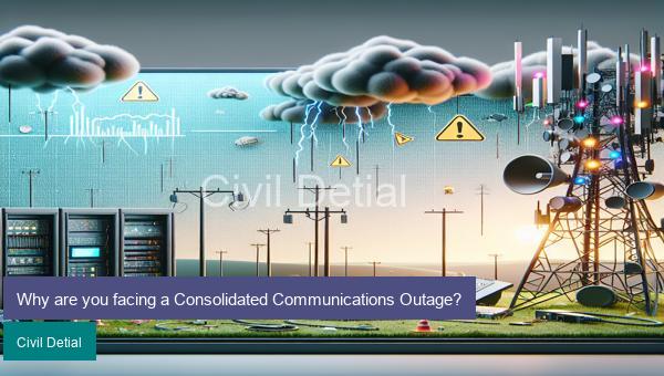Why are you facing a Consolidated Communications Outage?