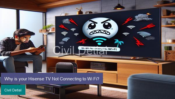 Why is your Hisense TV Not Connecting to Wi Fi?