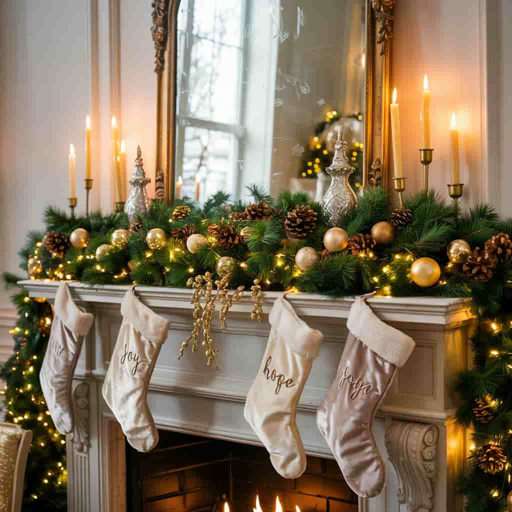 Fireplace Mantel Elegance
