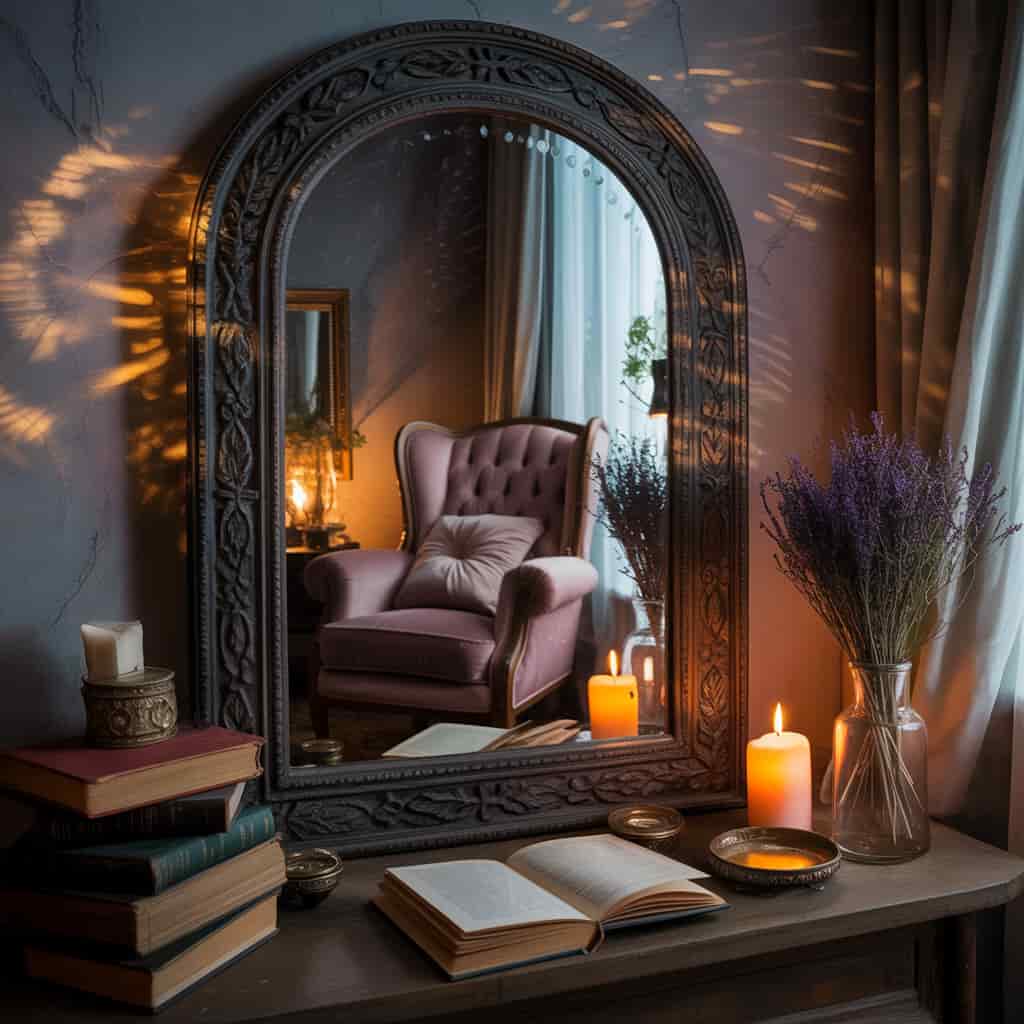 Mirrors with Ornate Frames