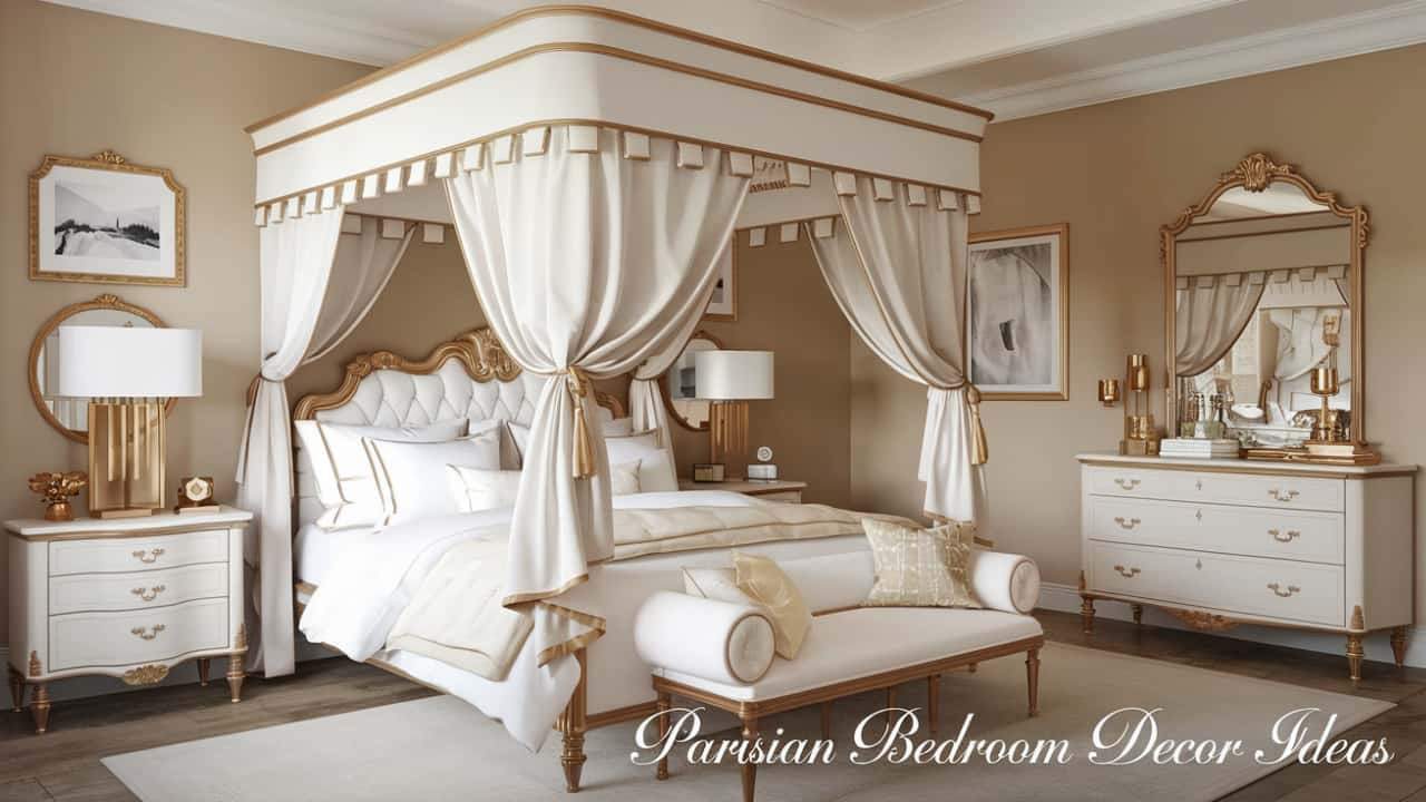 Parisian Bedroom Decor Ideas