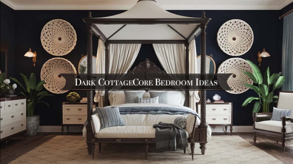 Dark Cottagecore Bedroom