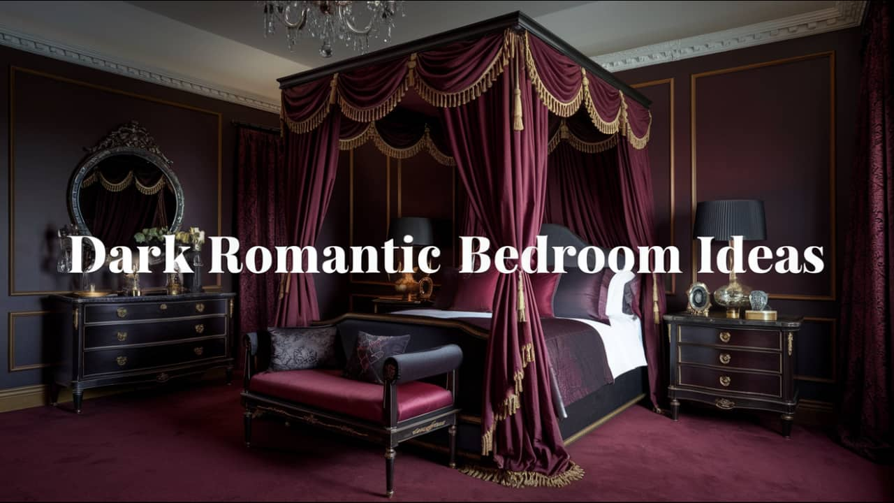 Dark Romantic Bedroom