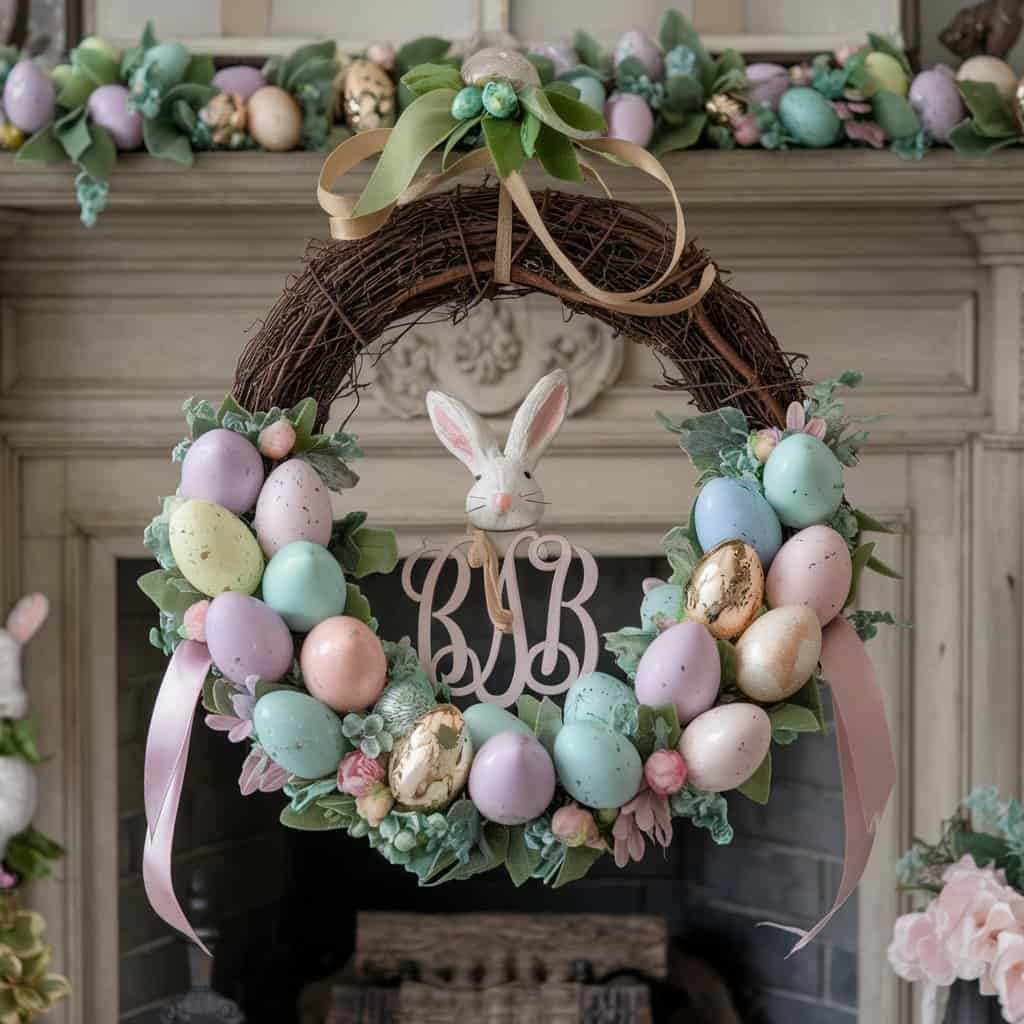 DIY Easter Egg Wreath