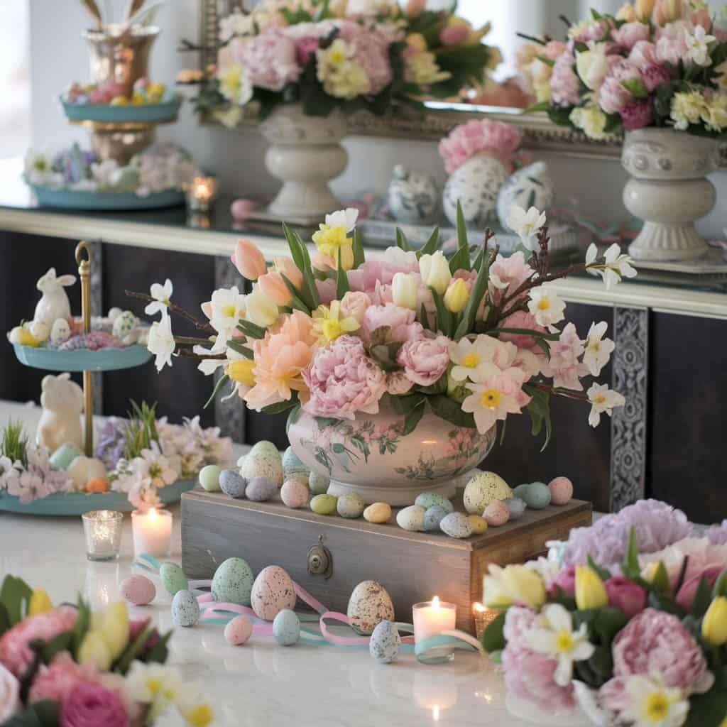 Spring Floral Centerpieces