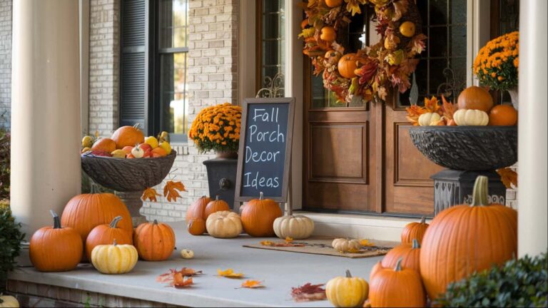 Fall Porch Decor Ideas