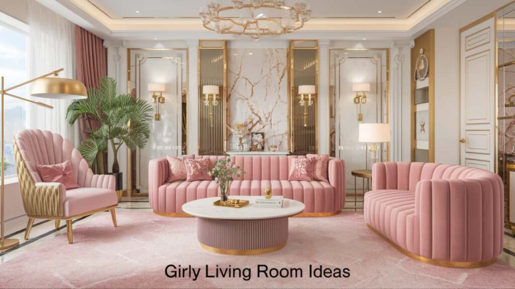 Girly Living Room Ideas