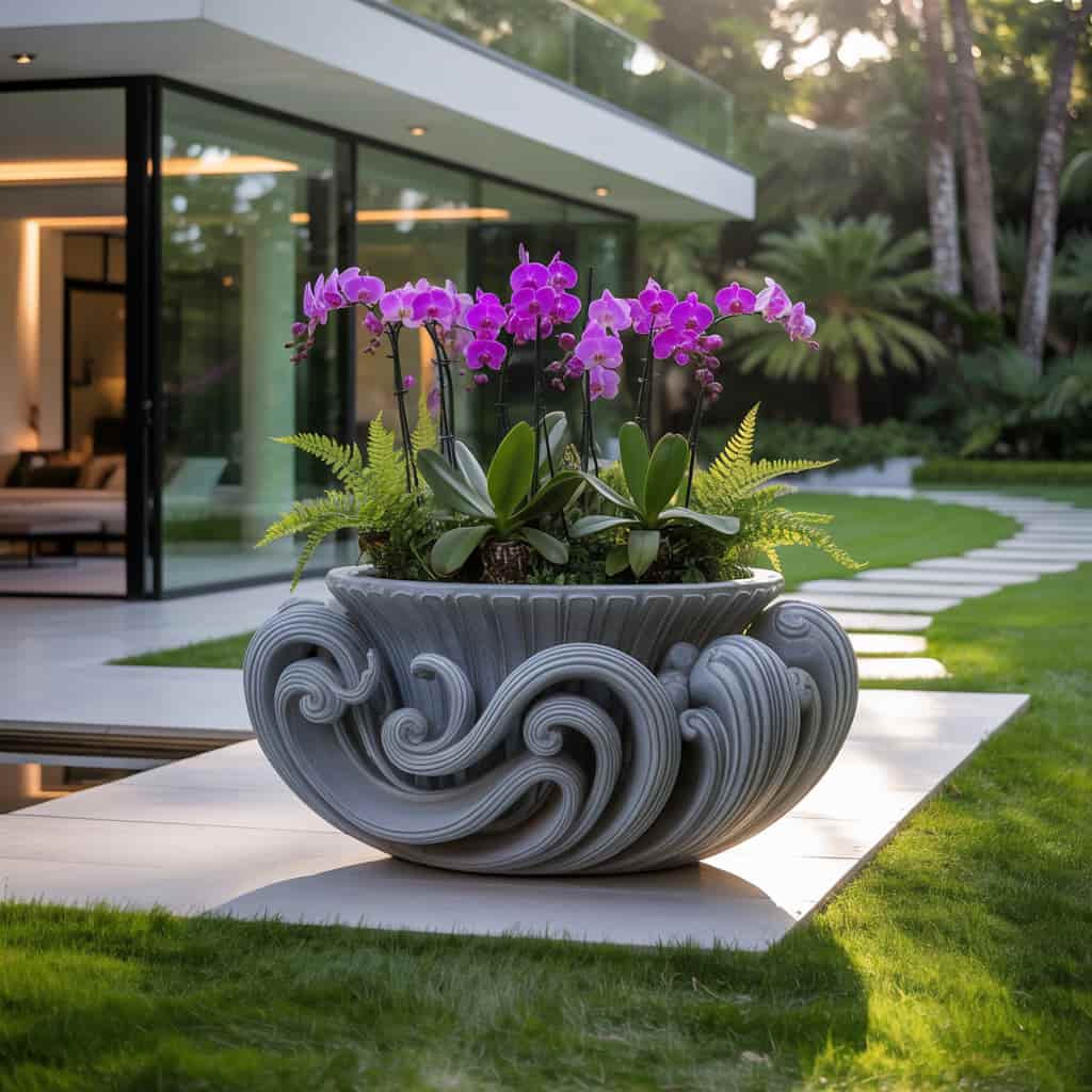 Sculptural Planters