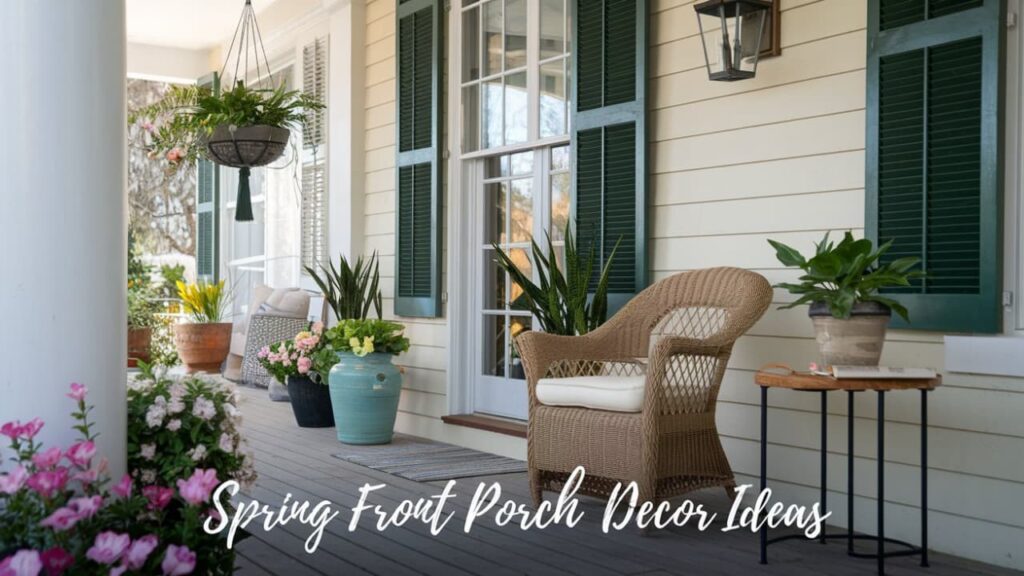 Spring Front Porch Decor