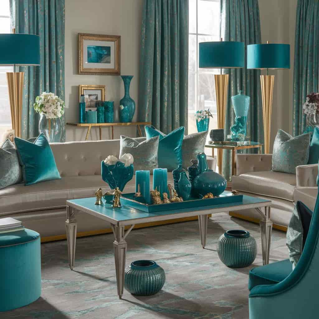 Teal Decorative Accessories