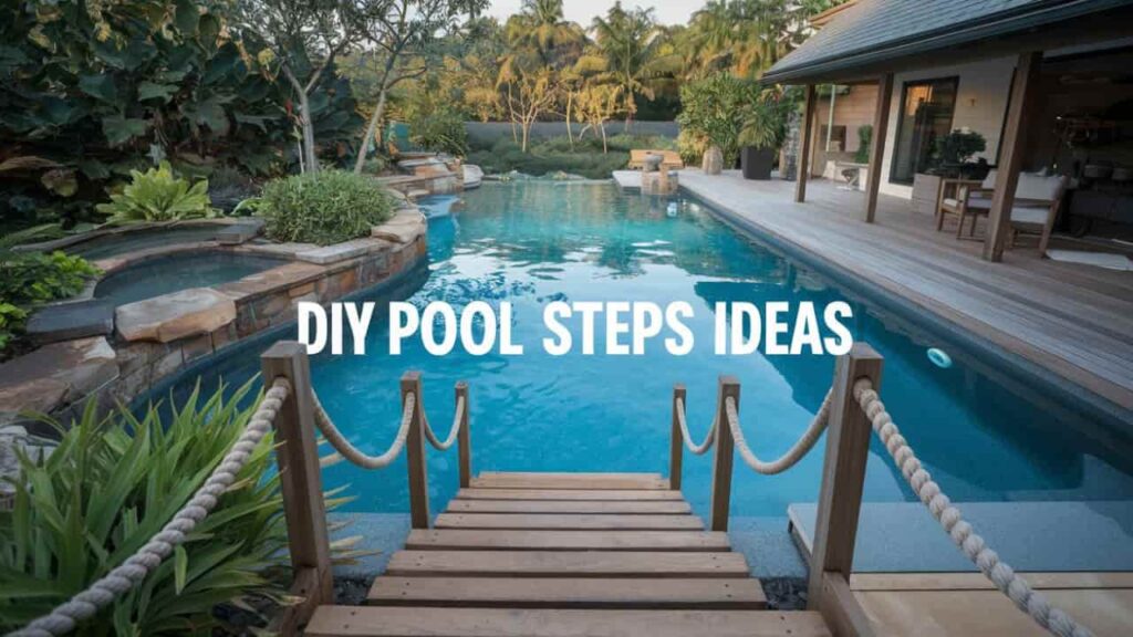 DIY Pool Steps Ideas