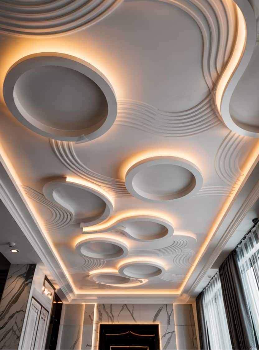 3D False Ceiling Panels