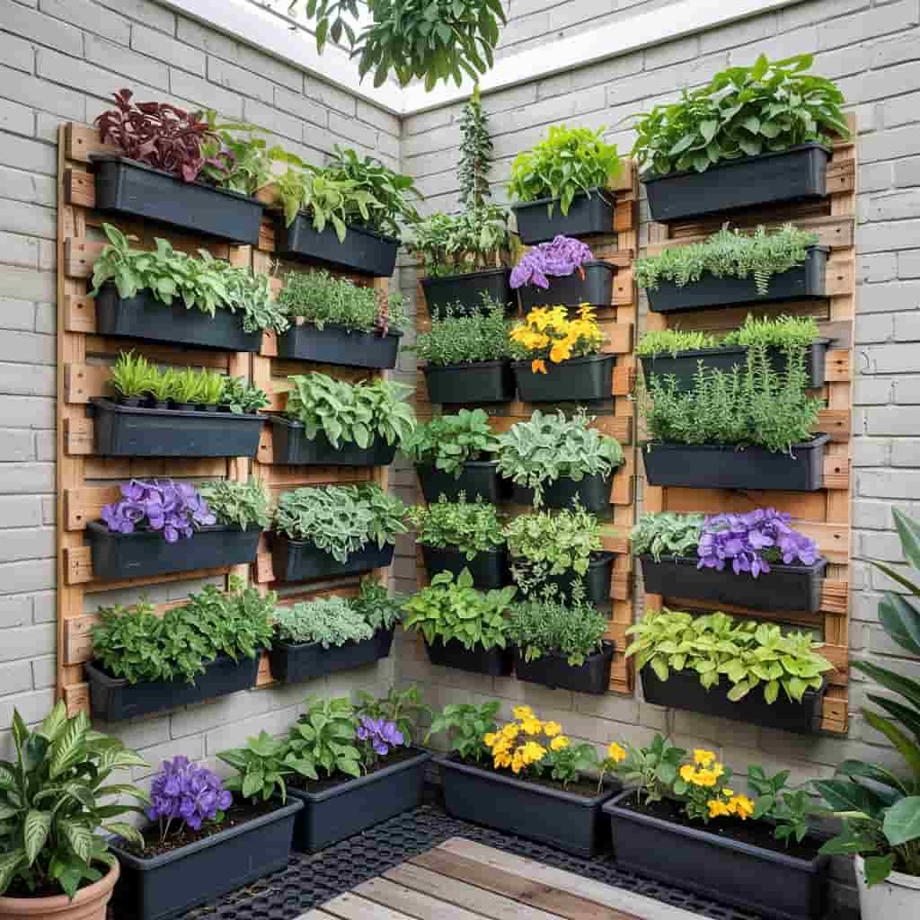 Design a Vertical Garden for Small Spaces (1)