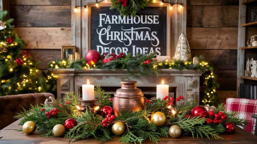 Farmhouse Christmas Decor Ideas