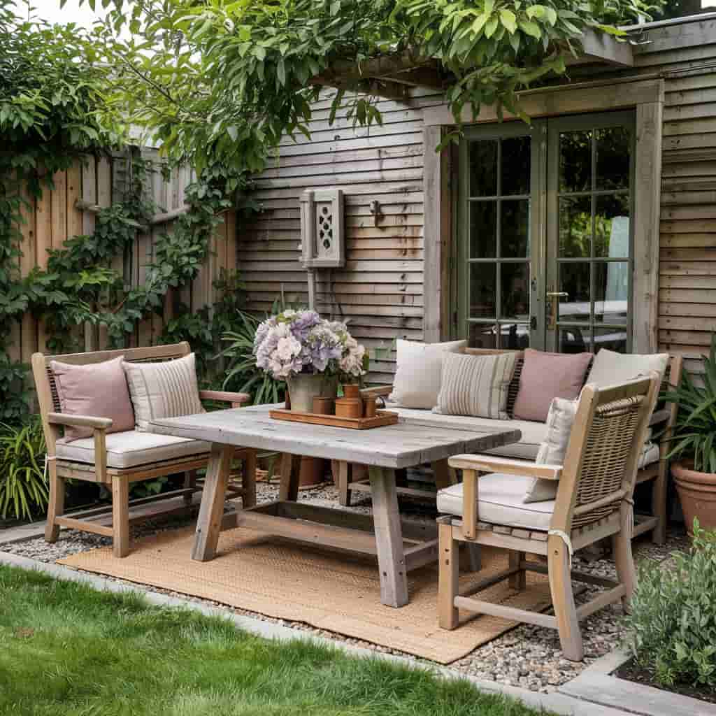 Incorporate Rustic Garden Furniture (1)