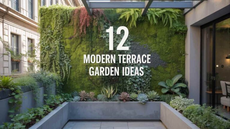Modern Terrace Garden Ideas