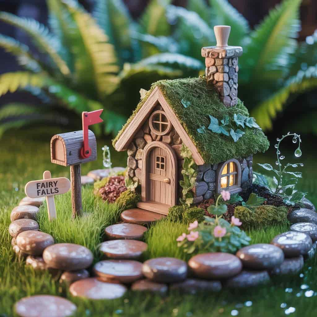 Tiny Mailboxes or Signs