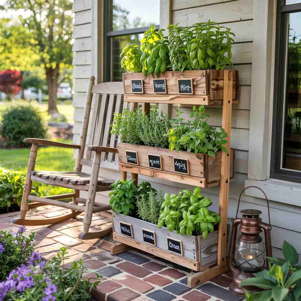 Vertical Herb Garden Planters
